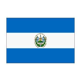  El Salvador NO SEAL Flag Nylon 12 in. x 18 in.