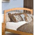 Atlantic Furniture P 94825 Windsor Twin Headboard in Natural Maple