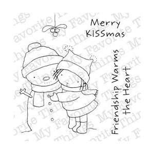   Stamps 3X4 Sheet Merry KISSmas; 2 Items/Order Arts, Crafts & Sewing