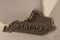 VINTAGE 1960S STERLING SILVER KENTUCKY STATE CHARM  