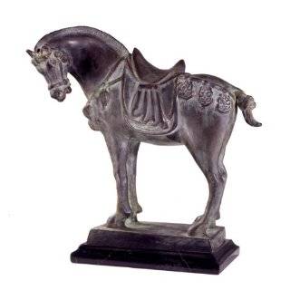 Twos Company Tozai Tang Dynasty Horse, Terracotta 
