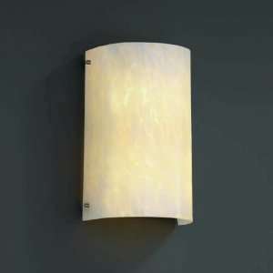  FSN 5542   Justice Design   Finials Curved Wall Sconce 