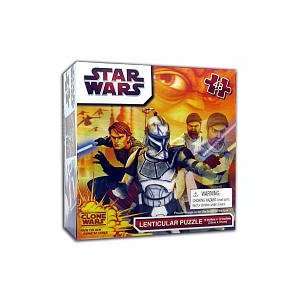  Star Wars/Clone Trooper Lenticular 48 Piece Puzzle Toys 
