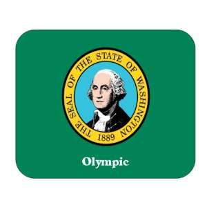  US State Flag   Olympic, Washington (WA) Mouse Pad 
