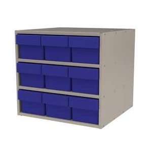  Cabinet,modular,9 Bins,17x18x16 1/2in   AKRO MILS