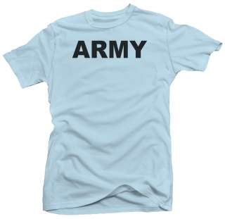 Classic ARMY Military US Mens PT Cool Gym New T shirt  