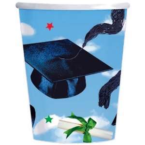  Hats Off To The Grad Paper Cups Toys & Games