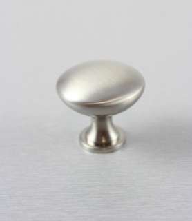 Brushed Nickel Stainless Steel Cabinet Pull Knob  