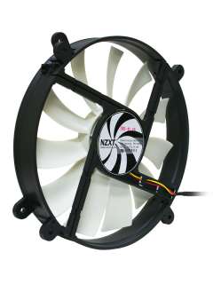NZXT FN 200RB 200mm x 30mm Sleeved Cable/11 Blade Fan  