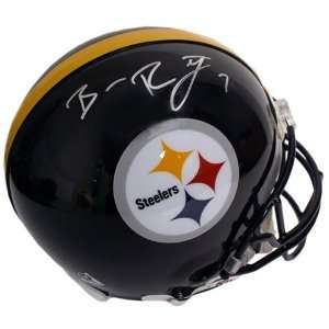  Ben Roethlisberger Autographed Steelers Helmet Sports 