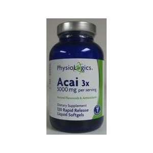  PhysioLogics Acai 3x 3000mg 120sg