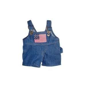  USA Overall clothes for 14 inch to 18 inch Stuffed Animals 
