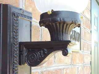 EXTERIOR PORCH SCONCE ~LATE VICTORIAN STYLE  