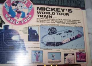 SEALED DISNEY Lionel 6 11721 Mickeys World Tour train set Goofy 