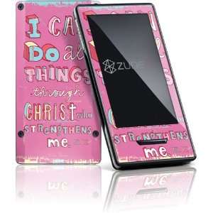  Philippians 413 Pink skin for Zune HD (2009)  Players 