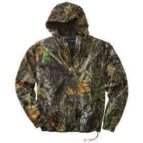 PA Mens NEW Size S L WATERPROOF Mossy Oak Camo Hooded 1/2 Zip Jacket 