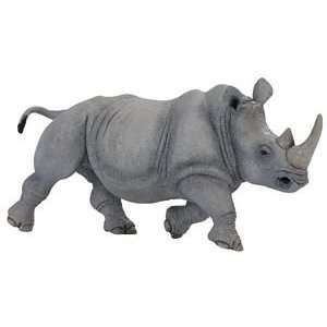  Wildlife Wonders Safari White Rhinoceros Toy Model Toys 