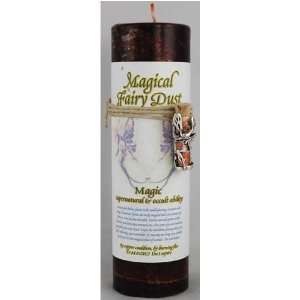  Charmed Pillar Candle Magic with Fairy Dust Necklace 