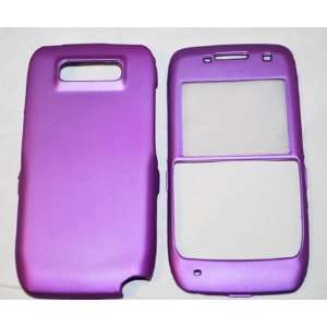  Nokia E71x smartphone Rubberized Hard Case   Purple Cell 