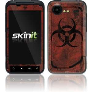  Skinit Biohazard Black on Red Vinyl Skin for HTC Droid 