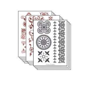  Henna Pack of 100 sheets Temporaray Tattoo Toys & Games