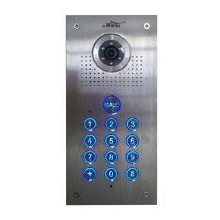  7 Color Video Intercom Door Phone with Backlit Access 
