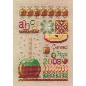  Caramel Apple Sampler   Cross Stitch Pattern Arts, Crafts 