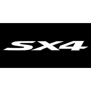 Suzuki SX4 Windshield Vinyl Banner Decal 36 x 4