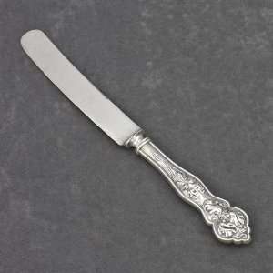 Louvre by Wm Bros Mfg. Co., Silverplate Luncheon Knife, Blunt Plated 