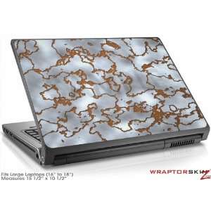 Large Laptop Skin Rusted Metal Electronics