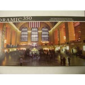  Panoramic 350 Piece Puzzle   New York Grand Central 
