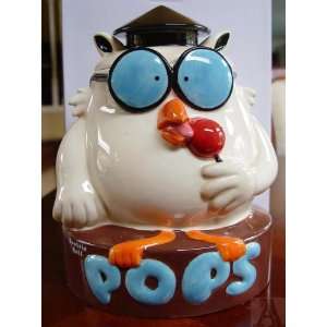 Licensed Tootsie Pop Owl Cookie Jar Candy Dish  Kitchen 