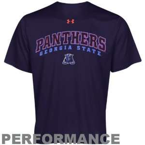 Under Armour Georgia State Panthers Navy Blue HeatGear 