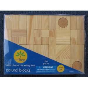  Little Tree Natural Wooden Blocks Toys & Games