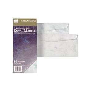  Royal Marble Envelopes, Recycled, #10 Size, 24 lb., Gray 