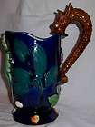 Mint Antique French Thomas Sergent Palissy Majolica Pitcher