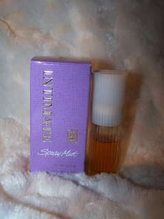 Intimate Perfume Spray Mist New in Box Very RARE Great Find  