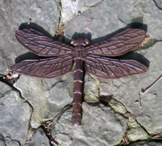 Lg Dragonfly Stepping Stone Cast Iron  