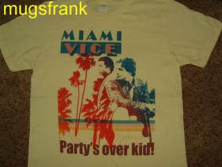 Miami Vice Tv Show Crockett & Tubbs Partys Over Kid T Shirt  