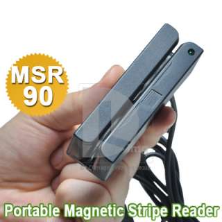 MSR609 Magnetic Card Reader Writer Encoder + 20PCS Magnetic Card USB 