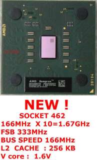 New  AMD Sempron 2400+ SDA2400DUT3D SOCKET 462  