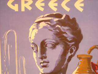 Reprint Vintage Travel Poster Greece Mineral Springs  