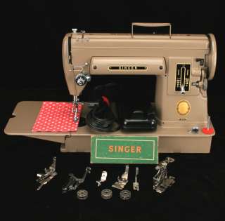 1951 Singer Model 301 (301A) Long Bed Sewing Machine ~ Featherweight 