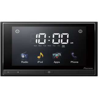 Pioneer Mobile AppRadio Car Stereo with iPhone 4 App Control and 6.1 