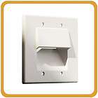 Gang Recessed Low Voltage Wall Plate AV Audio Video HDMI Cable
