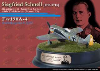 Dragon Cyber Hobby 50107 SIEGRIED SCHNELL FW190A 4  