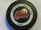 AHL HOCKEY LOUISVILLE PANTHERS OFFICIAL GAME PUCK RED WHITE BLUE BACK 