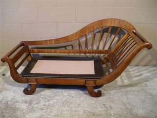 Antique German Chaise Lounge  