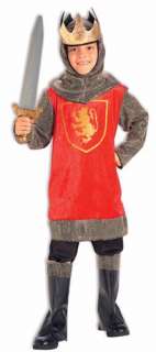 Child Boys Crusader King Renaissance Costume  