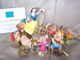 NEW Disney Collection Snow White ornament SET 23411361  